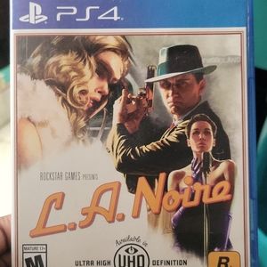 Ps4 l.a noir video game
